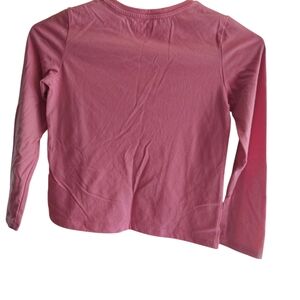 Pink Long Sleeve Kids Shirt